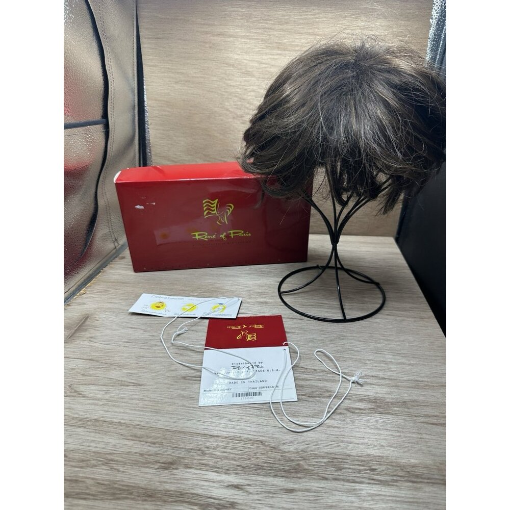 Rene of Paris Wig Audrey 2350 Coffee Latte With Box